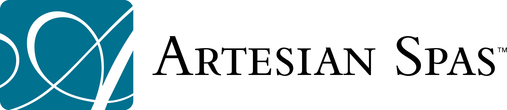 artesian spas logo in cmyk