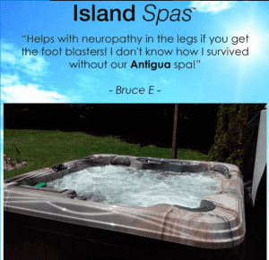 island spas review by bruce e on facebook