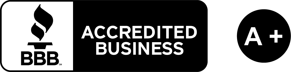 better business bureau accredited business A+ logo