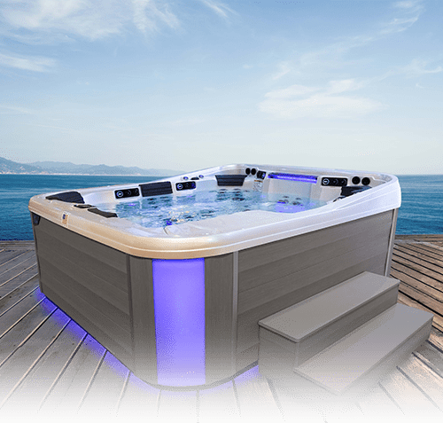 features and accessories: hot tub steps